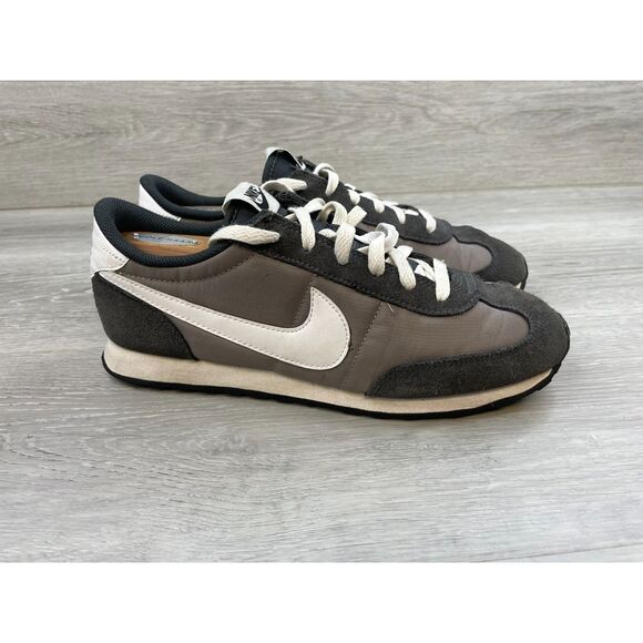 Nike Mach Runner 303992-011 Men's Sneaker Suede Leather 8 Gray Athletic Shoes - Picture 1 of 9